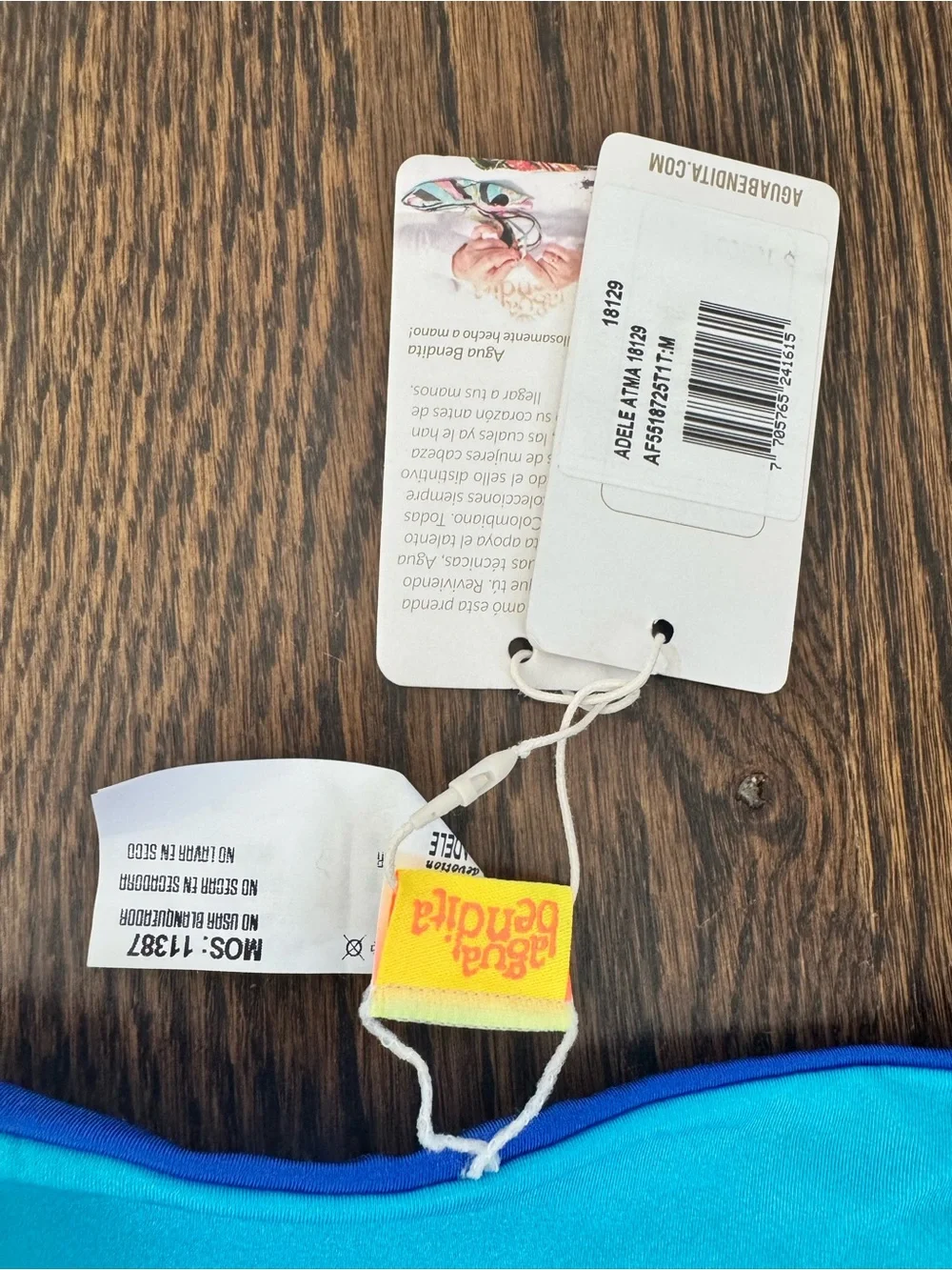 Agua Bendita Rui bikini top and Adele bikini bottom
